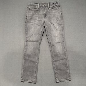 Levis 511 Jeans Mens 32x30 Gray Cotton Blend Stretch Slim Fit Skinny Leg